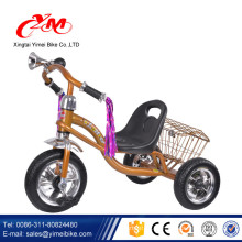 CE niños triciclo en línea / metal Niños triciclo inversa para niños en línea india / alta calidad triciclos bebé para la venta